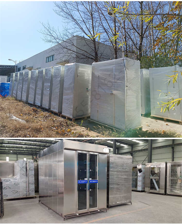 長沙天之凈不銹鋼卷簾門風(fēng)淋室-廠家倉庫