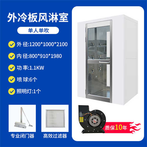 發(fā)往泰國(guó)的一個(gè)龐然大物----百級(jí)潔凈層流罩